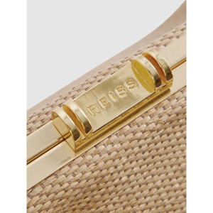 REISS MADISON Woven Clutch Bag